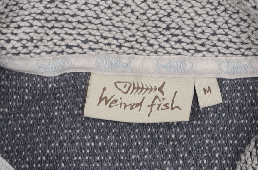 Weird Fish Men's Grey Pullover Sweatshirt M