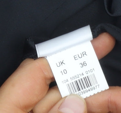 River Island Women's Black Strapless Dress Size 10
