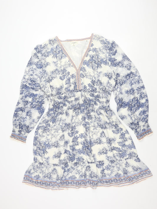 Max Studio Women's Floral V-Neck Dress XL