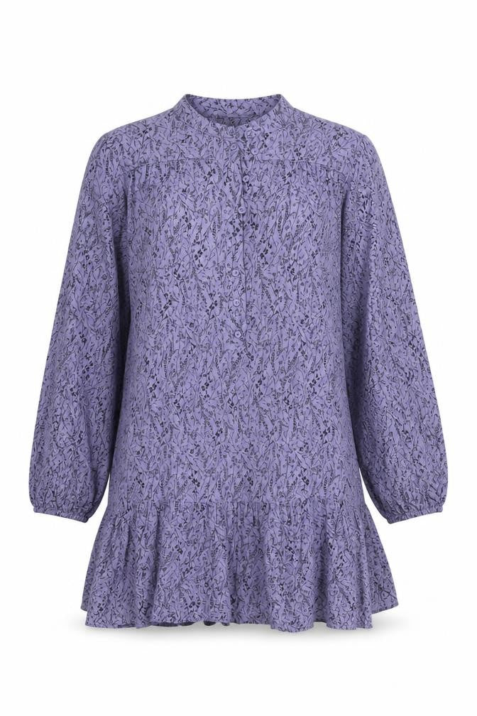 Marks and Spencer Women’s Purple Floral Dress Size 14