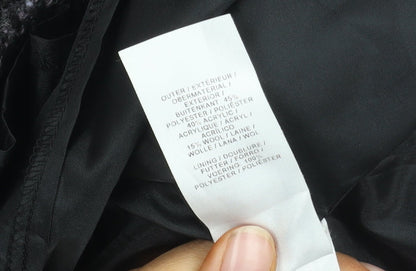 Eastex Women's Black Check Skirt, Size 14, Pencil Style