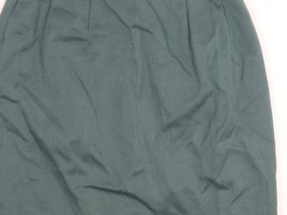 Austin Reed Women's Green Pencil Skirt Size 8