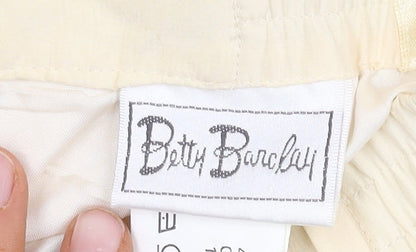 Betty Barclay Women's Ivory Knee Length Pencil Skirt, Size 14