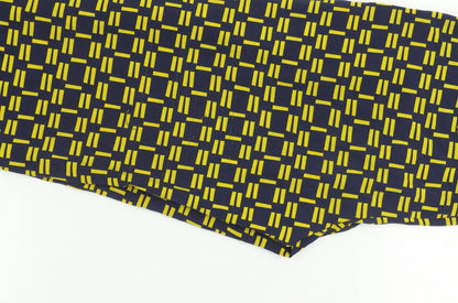 Zara Basic Women's Multicoloured Geometric Trousers XS