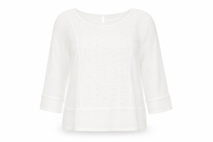 Womens UK Size 18 Marks and Spencer Ivory Basic Blouse