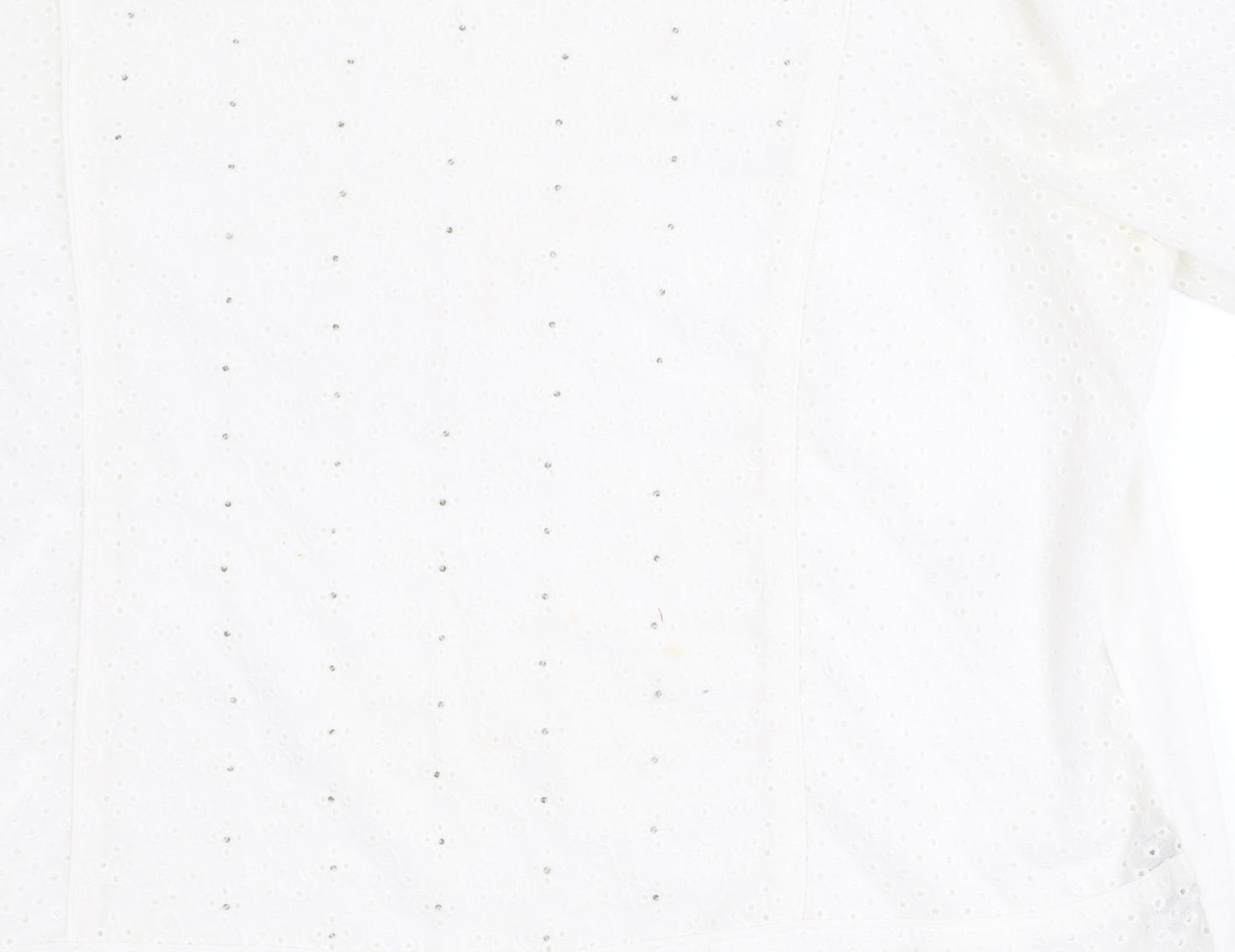 Womens UK Size 18 Marks and Spencer Ivory Basic Blouse