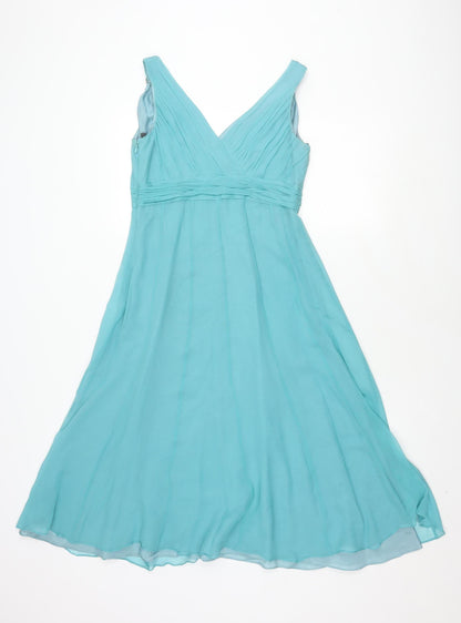 Pearce Fionda Women's Blue Maxi Dress, Size 12