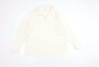 Womens UK Size 24 Damart White  Polo