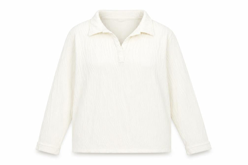 Womens UK Size 24 Damart White  Polo