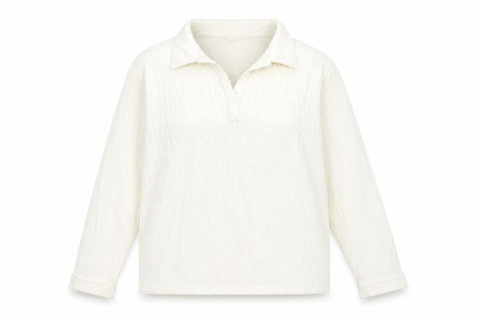 Womens UK Size 24 Damart White  Polo