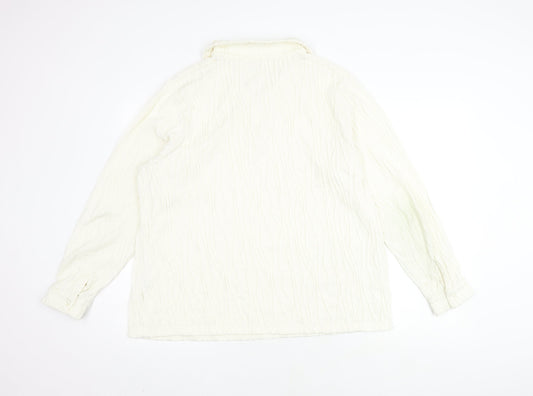 Womens UK Size 24 Damart White  Polo