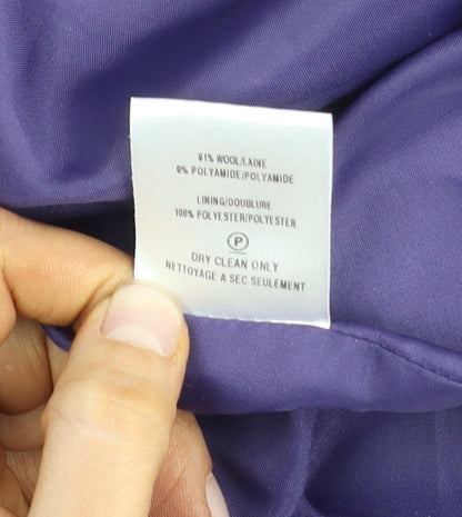 Eastex Women's Purple Classic Jacket Size 14