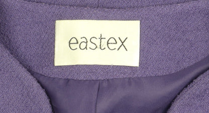Eastex Women's Purple Classic Jacket Size 14