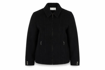 Womens UK Size 10 AMARANTO Black Basic Jacket
