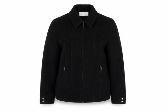 Womens UK Size 10 AMARANTO Black Basic Jacket