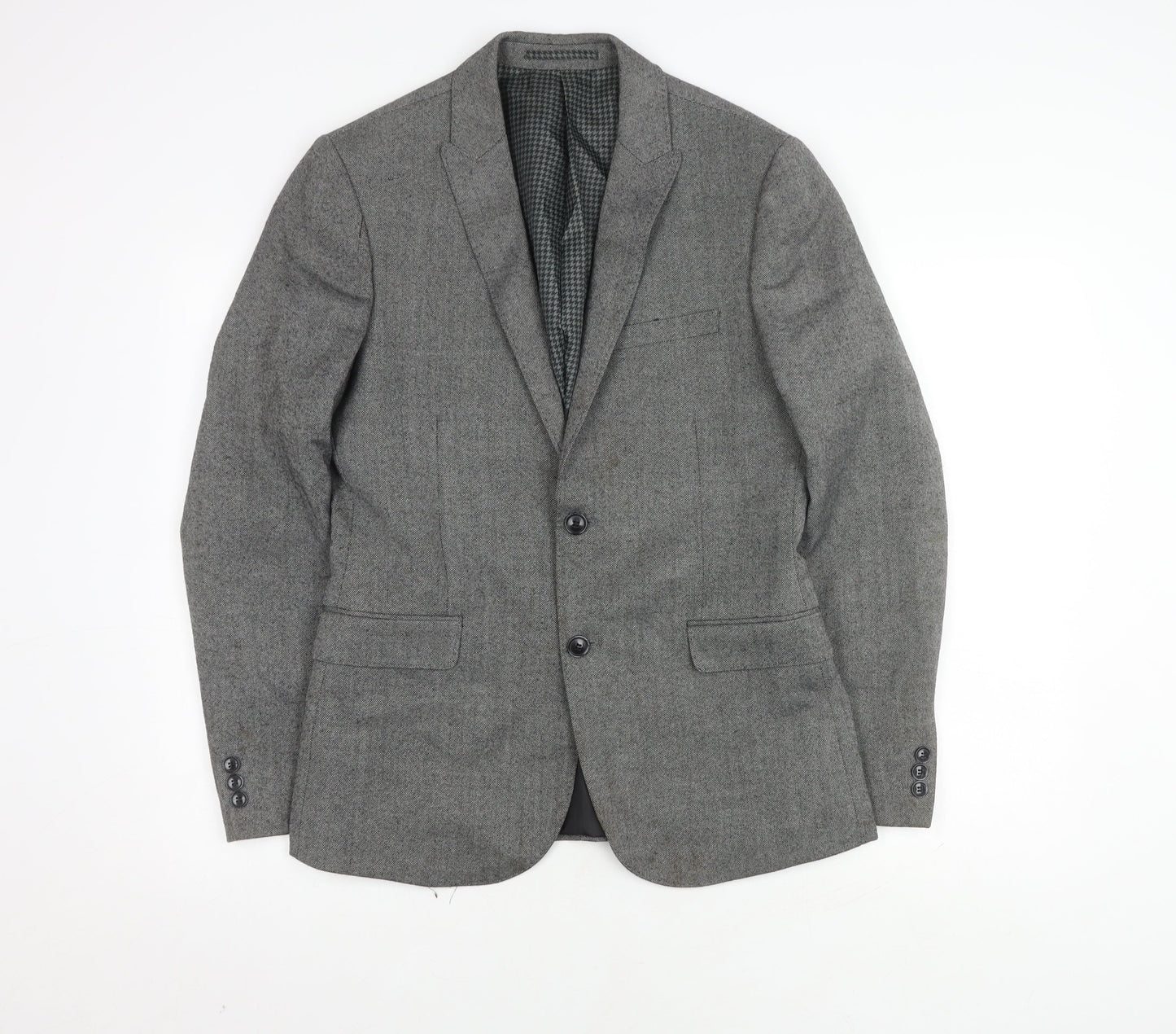 Mens UK Size 38 Marks and Spencer Regular Grey Suit Jacket