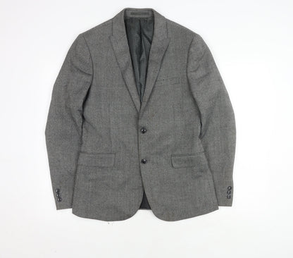Mens UK Size 38 Marks and Spencer Regular Grey Suit Jacket