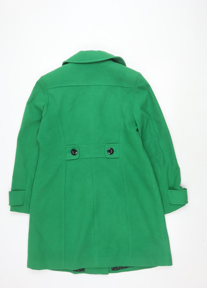 Marks & Spencer Women’s Green Pea Coat Size 14