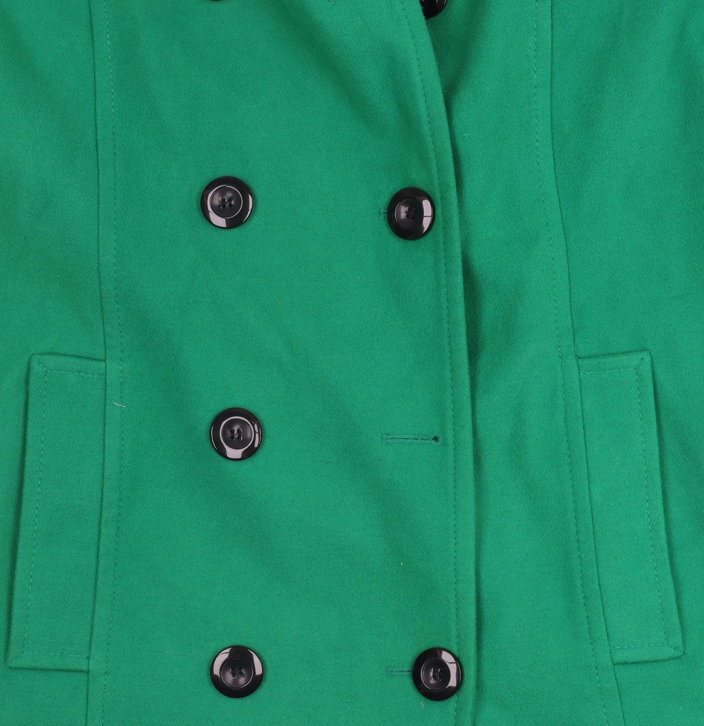 Marks & Spencer Women’s Green Pea Coat Size 14