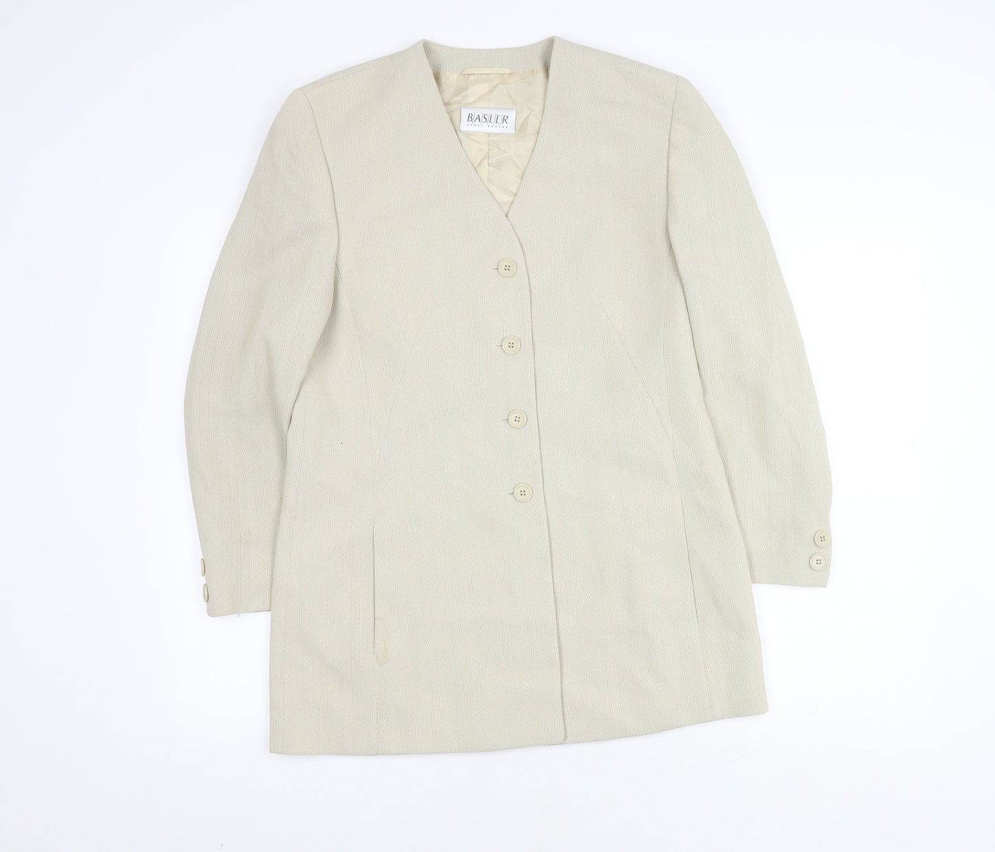 Basler Beige Women's Blazer Size 10