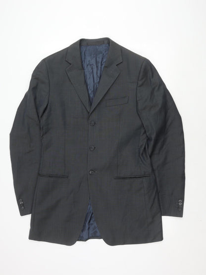 Mens UK Size 38 Marks and Spencer Regular Grey Suit Jacket
