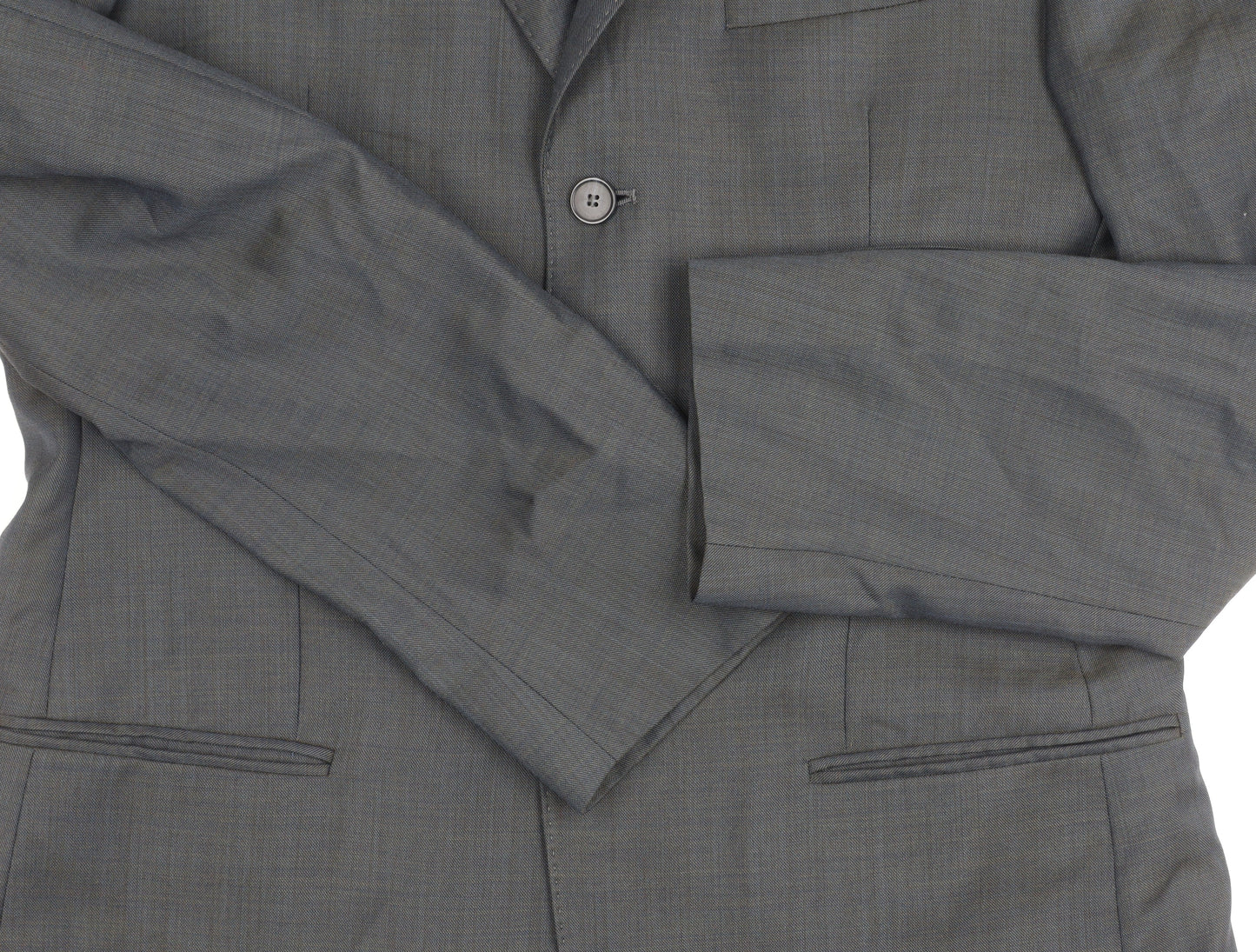 Mens UK Size 38 Marks and Spencer Regular Grey Suit Jacket