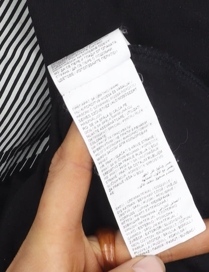 Puma Men's Black Graphic Sports T-Shirt, Size L