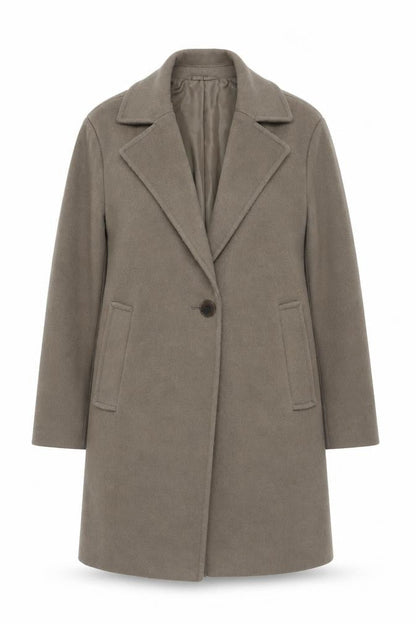 Marks & Spencer Women's Grey Coat Size 8