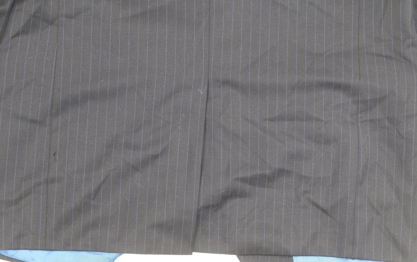 Balmain Men's Blue Striped Blazer Size 44R