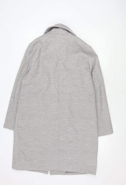 Womens UK Size 12 New Look Grey Basic Jacket
