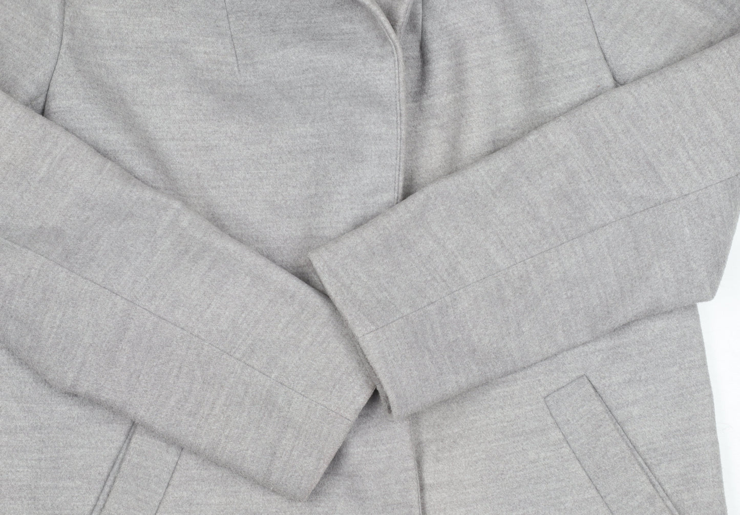 Womens UK Size 12 New Look Grey Basic Jacket