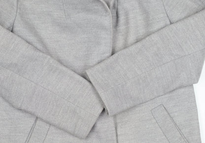 Womens UK Size 12 New Look Grey Basic Jacket