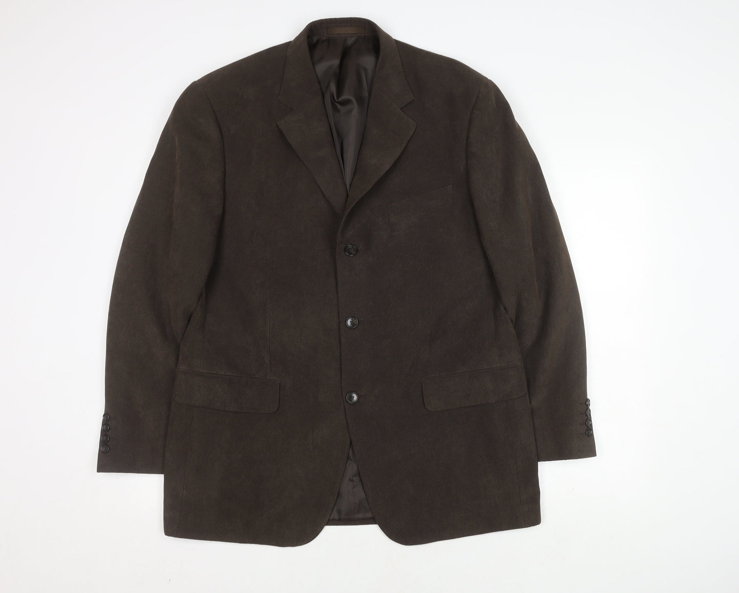 Mens UK Size 40 Marks and Spencer Regular Brown Suit Jacket