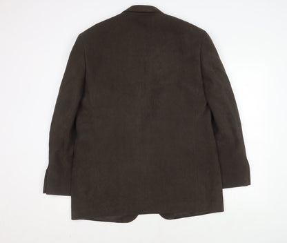 Mens UK Size 40 Marks and Spencer Regular Brown Suit Jacket