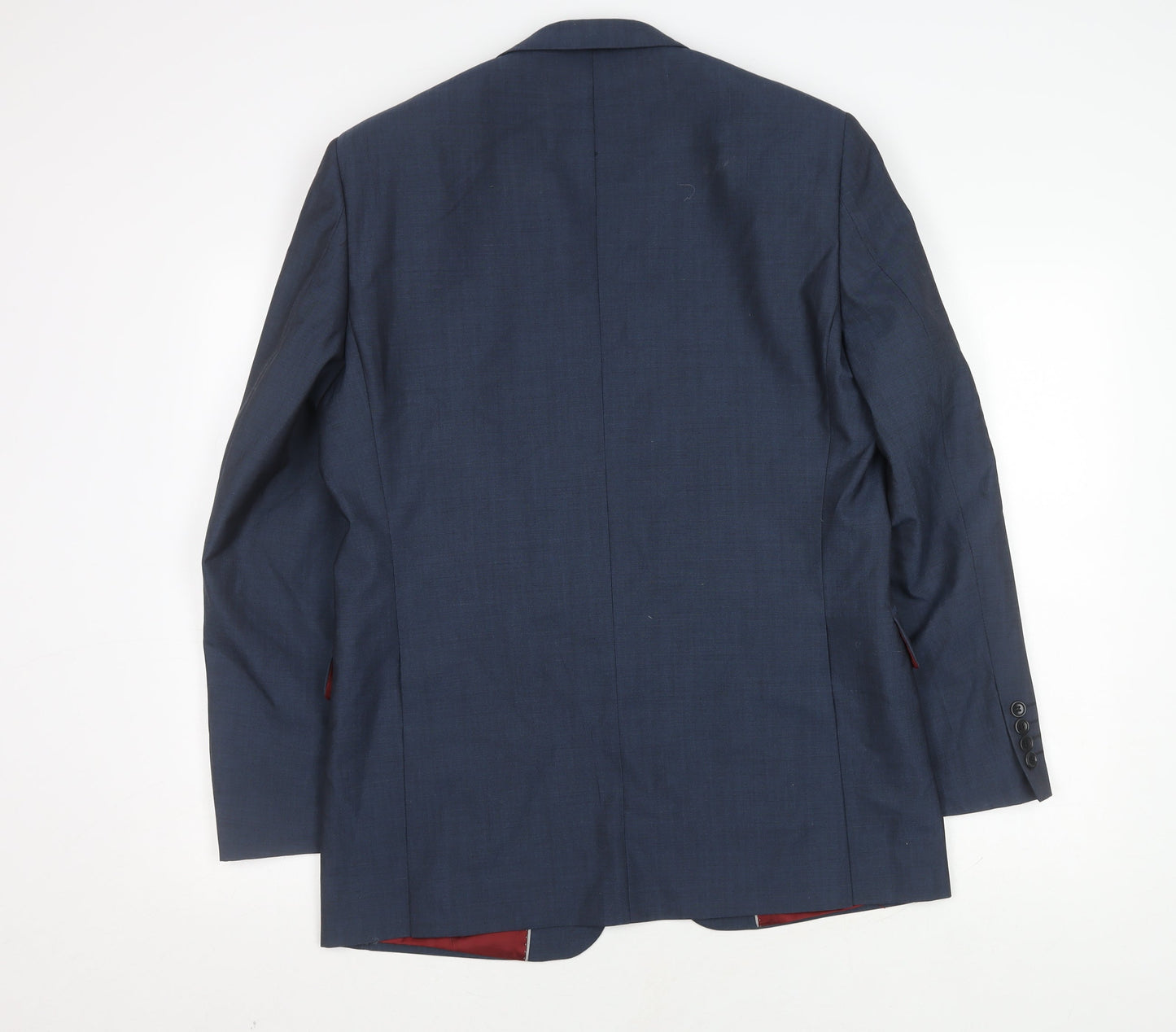 Mens UK Size 40 Chester Barrie Regular Blue Suit Jacket