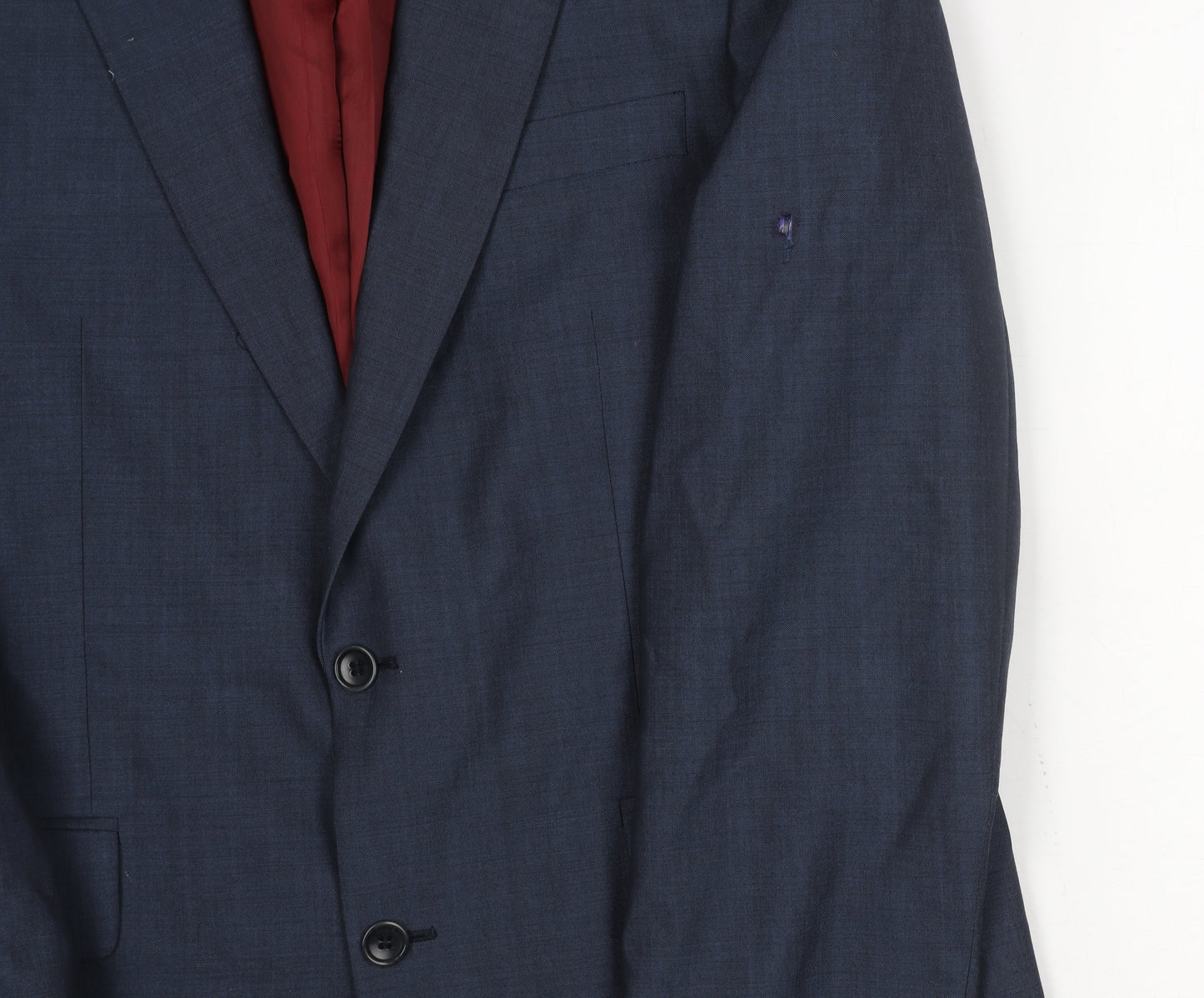 Mens UK Size 40 Chester Barrie Regular Blue Suit Jacket