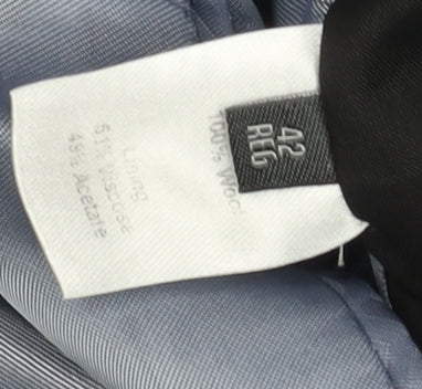 Austin Reed Men's Blue Blazer Jacket Size 42 Regular