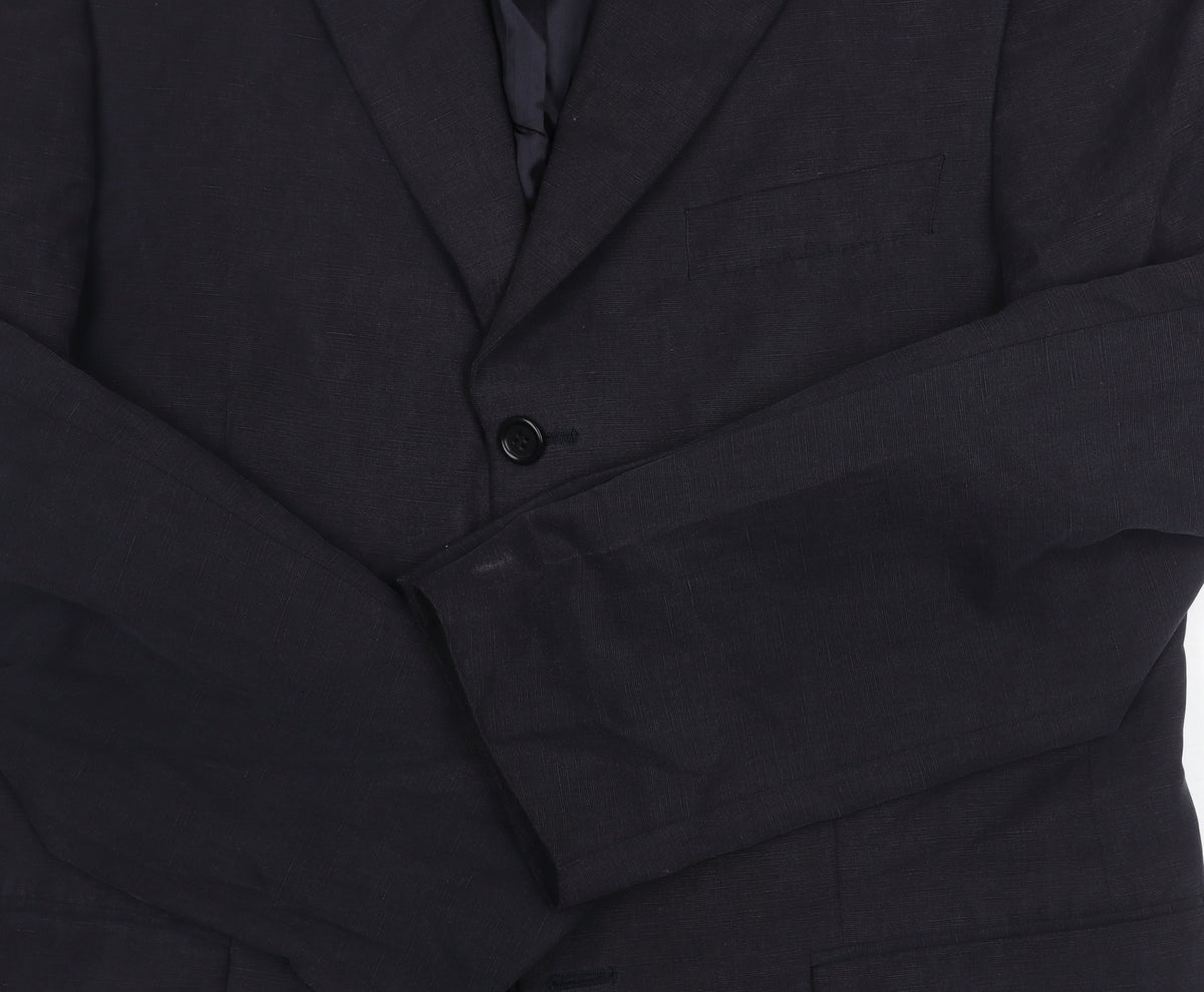 Mens UK Size 40 Ultimo Regular Blue Suit Jacket