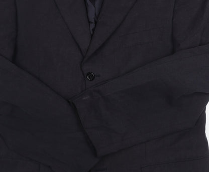 Mens UK Size 40 Ultimo Regular Blue Suit Jacket