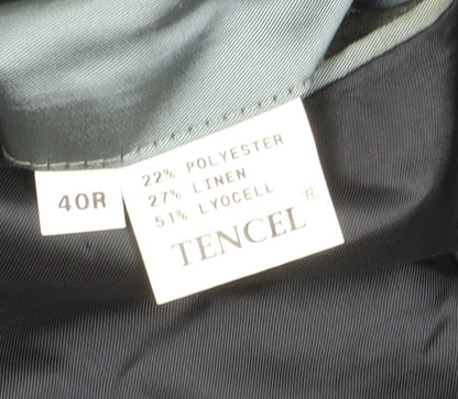Mens UK Size 40 Ultimo Regular Blue Suit Jacket