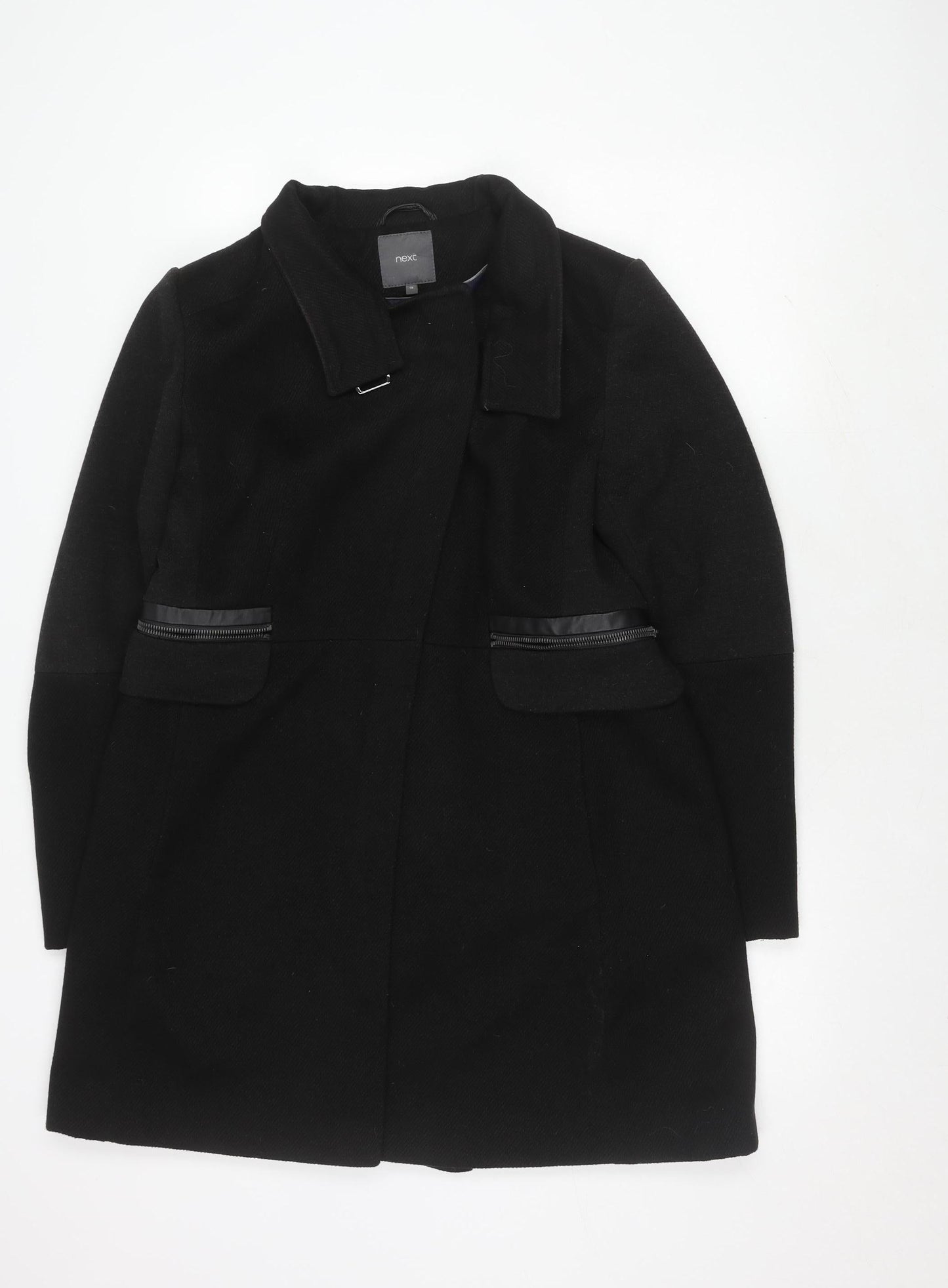 Womens UK Size 16 NEXT Black Basic Jacket