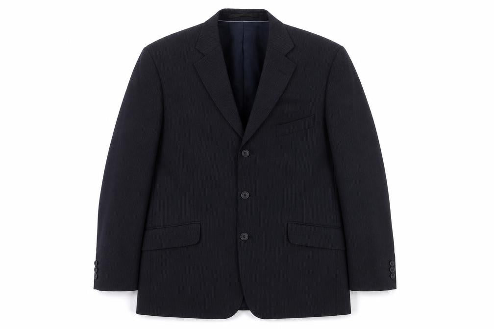 Mens UK Size 42 Marks and Spencer Regular Blue Suit Jacket