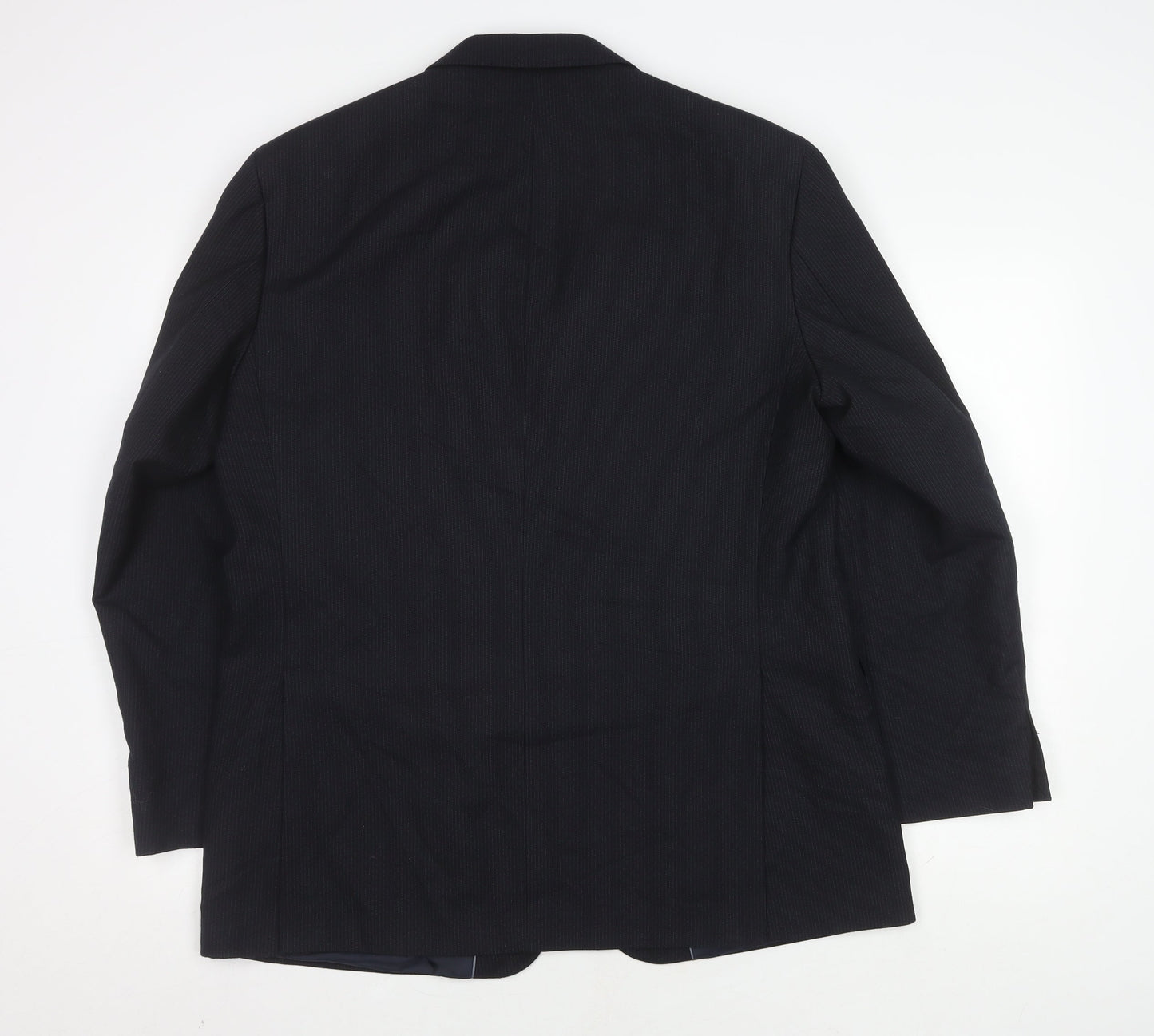 Mens UK Size 42 Marks and Spencer Regular Blue Suit Jacket