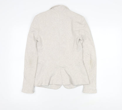 Zara Basic Women’s Ivory XS Slim Suit Jacket