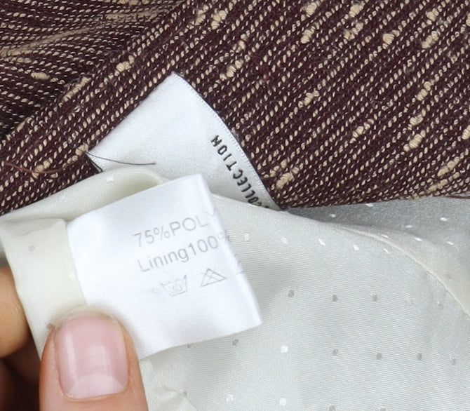 Klass Women's Brown Flecked Blazer, Size 16, Two-Button