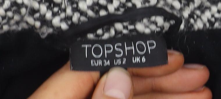 Womens UK Size 6 Topshop Grey
