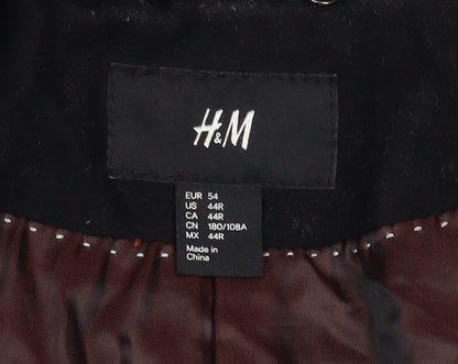 Mens UK Size 44 H&M Black