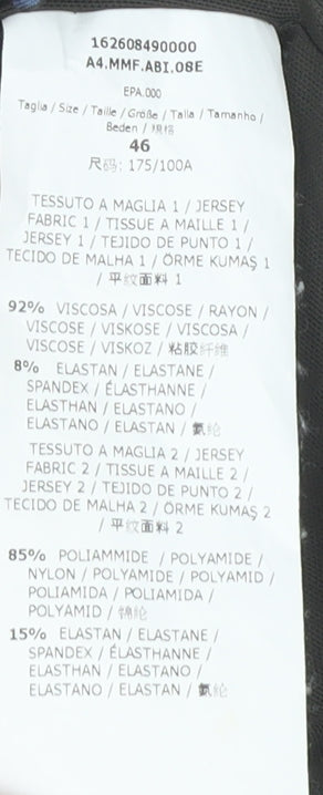 Max Mara Women’s Blue Sheath Dress Geometric Size 18