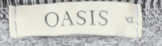 Womens UK Size XS Oasis Multicoloured Ringer T-Shirt