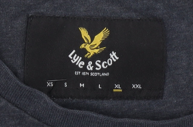 Lyle & Scott Men's Grey XL Crew Neck T-Shirt